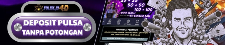 DEPOSIT PULSA TANPA POTONGAN PABLO4D